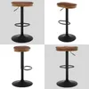A collage of four images showing a bar stool from different angles. Produktbild-Vorschau