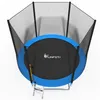 Trampolina ogrodowa dla dzieci 8FT 252cm FUNFIT z siatką Podgląd zdjęcia produktu 8
