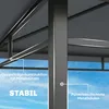 Outsunny Grillpavillon 2,4 x 1,4 m, Windfest Produktbild-Vorschau 6