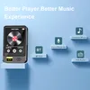 A digital music player is shown with icons representing its features on a light blue background. Produktbild-Vorschau