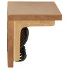 vidaXL Wieszak ścienny 60x16x16 cm lite drewno dębowe Podgląd zdjęcia produktu 2
