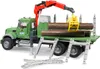 Bruder MACK Holztransport LKW mit Ladekran, 1Stück Produktbild-Vorschau 2