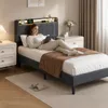 Łóżko ProximaX, 90x200 cm, z portami USB i typu C, łóżko Podgląd zdjęcia produktu 10