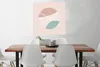 MuchoWow® Poster Sommer - Tennisball - Pastell 75x75 cm - Produktbild-Vorschau 2