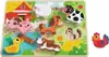 Tooky Toy Dřevěné puzzle Montessori Zvířátka F Náhled obrázku produktu 10