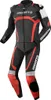 Bogotto Misano 2-Teiler Motorrad Lederkombi, schwarz/rot, Produktbild-Vorschau 1