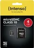 Intenso 4GB microSDHC Class 10 + adapter SD Podgląd zdjęcia produktu 4