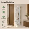 Soportes para radiador toallero, juego de 4, blancos, para Vista previa de la imagen del producto 3