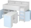 Bett mit Schreibtisch NEO R Rechts 80x200 cm Produktbild-Vorschau 2