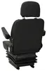vidaXL Tractorzit met vering, zwart, 56 x 57 x 87 cm, staal Productafbeelding-voorbeeld 6