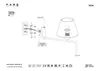 Faro 64400-10, Oberfläche, E27, IP20, Weiß Produktbild-Vorschau 8