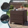 COSTWAY Gartenmöbel Set Polyrattan, 3-tlg. Balkonmöbel Set Produktbild-Vorschau 7