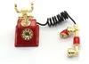 Masstab 1:12 Mini Telefon als Puppenstube Schreibtisch Produktbild-Vorschau 2
