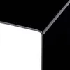 vidaXL Stolik kawowy czarny 50x50x45 cm szkło hartowane Podgląd zdjęcia produktu 3