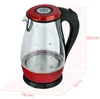 Glas-Wasserkocher, rot LED-Beleuchtung 2000 W 1,7 l Aqua Produktbild-Vorschau 8