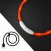 PRECORN LED USB- Halsband Hund Silikon Hundehalsband Produktbild-Vorschau 3