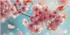 Küchenrückwand Spritzschutz Glas mit Motiv Kirschblüte Produktbild-Vorschau 3