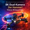 Vassco™ Max 8K GPS Drohne Dual Kamera 5G FPV Faltbar WLAN Produktbild-Vorschau 2