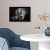 MuchoWow® MuchoWow® Gerahmtes Poster Tierprofil schlafender Produktbild-Vorschau 5