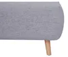 Canapé en tissu convertible en lit double - Gris - 148 x Voir les images du produit 2
