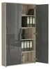 Büromöbel-Set TABOR PRO 7 in Eiche Sonoma / anthrazit Produktbild-Vorschau 5