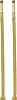 Two gold flexible hoses with brass fittings on a white background. Produktbild-Vorschau