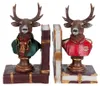 Clayre & Eef Boeksteunen, set van 2, 14x13x18 cm, Productafbeelding-voorbeeld 1