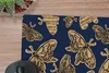 MuchoWow® Mauspad Mousepad Muster - Musik - Schmetterlinge Produktbild-Vorschau 2