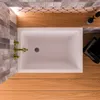 ECOLAM Petit baignoire Marella 100x70 cm | pieds siphon + Voir les images du produit 7