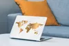 MuchoWow® Laptop Aufkleber Sticker Cover Weltkarte - Marmor Produktbild-Vorschau 4