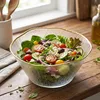 Saladeschaal, glazen, goudkleurig, 21 cm, 1,2 liter Productafbeelding-voorbeeld 14