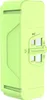 A light green battery pack for a robot vacuum cleaner. Voir les images du produit
