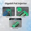 Extralink 8-poorts Gigabit PoE Injector 8× 1000 Mbps, PoE+ Productafbeelding-voorbeeld 5