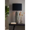 Light & Living - Lampenschirm oval Velours - Schwarz - Produktbild-Vorschau 2
