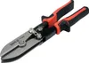 A pair of metal snips with red and black handles, isolated on a white background. Anteprima dell’immagine prodotto