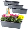 4er Set Blumenkasten mit Wasserspeicher Blumenkasten Produktbild-Vorschau 1