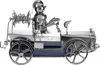 BRUBAKER Wein Flaschenhalter Feuerwehrauto Metall Skulptur Produktbild-Vorschau 5