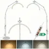Lampa Moon na prodlužování řas stojací LED bílá Náhled obrázku produktu 1