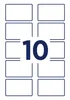Avery Zweckform J4785-20, Namens-Etiketten, 80 x 50  mm, Produktbild-Vorschau 13