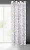 Gardine FIONA weiß violett 140x250 cm  Ösen Ösenvorhang Produktbild-Vorschau 8