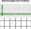 Ogrodzenie z siatki drucianej Wiltec czarne 100 cm x 10 m, Podgląd zdjęcia produktu 6