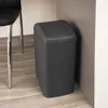 Popelnice 20L, odolný materiál, tmavě šedá, odklápěcí víko Náhled obrázku produktu 5