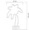 Lampe NEON LED, lampe décorative sur pied, palmier vert Voir les images du produit 3