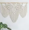 Großer Makramee-Wandbehang - Boho-Wanddekoration - große Produktbild-Vorschau 4