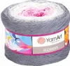 Yarn Art Flowers 293 Pink Grey Strickgarn Produktbild-Vorschau 3