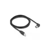 DELOCK Easy USB Kabel A 90° -> B St/St 2.00m schwarz Produktbild-Vorschau 4