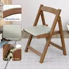 Chaise pliante en bois rembourrée, ergonomique et pliable, Voir les images du produit 6