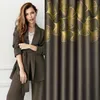 Záclona 140x250 Harmony hnědá zlatá ginkgo listy připravené Náhled obrázku produktu 13
