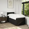 Boxspringbett mit Matratze Schwarz 80x200 cm Stoff Produktbild-Vorschau 4