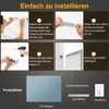 PESENXAN Badspiegel mit Beleuchtung 80x60cm, Led Spiegel Produktbild-Vorschau 2